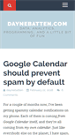 Mobile Screenshot of daynebatten.com